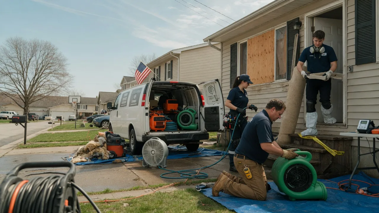 Water Damage Restoration in Maybeury, WV near me